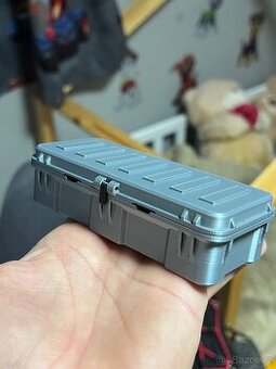 Model Expediční bedny 1/10 Stříbrná