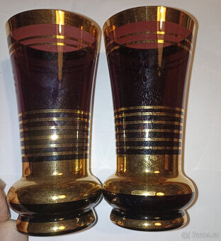 Skleněné odlivky/skleničky