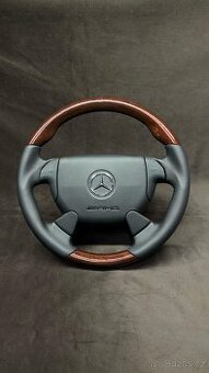 Nový dřevěný volant Mercedes W140 & W210 & W208