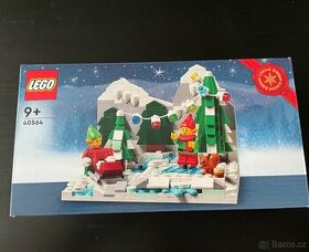 Lego Winter Elf scene 40564