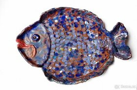 Keramická miska ve tvaru ryby