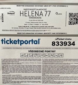 HELENA77 Praha O2 arena