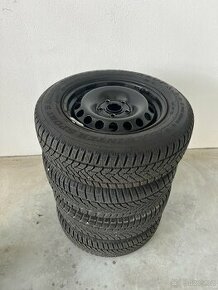 Zimní komplety, pneu 8mm, 195/65 R15, Dunlop, Octavia 2