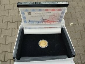 Zlatá medaile Jitka Lucemburská, 999,9 DOPRAVA ZDARMA