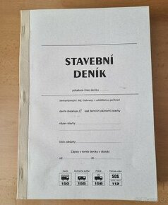 Stavební deník 180 listů