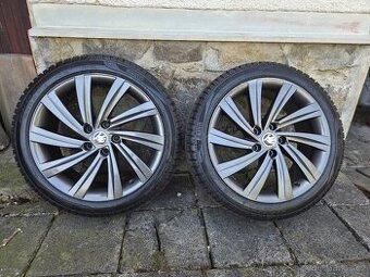 Alu kola OCTAVIA 4 R18 SADA PERSEUS ANTRACIT 225/45/18 95V