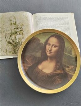 Sběratelsky talíř podle Leonardo Da Vinci "Mona Lisa"