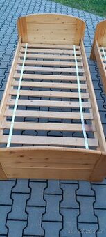 Postel masiv 90x200