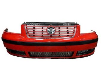Přední nárazník červená LY3D VW Sharan 7M r.v. 2007