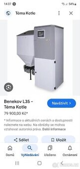 Automaticky kotel Benekov cosmotherm l35