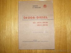Prodám návod na obsluhu Škoda 404 - 406 Diesel 1939