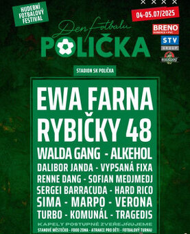 Den fotbalu Polička 2025 - vstupenky 2ks - 1