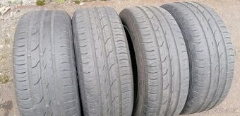 4ks letní pneu 185/55 15" cena za 4ks, Stav 50%