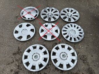 Originál poklice škoda 15" , 16" . YETI, Octavia, Rapid.