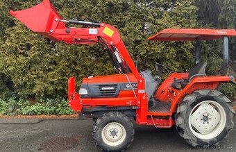Malotraktor, traktor Kubota GL241 s čelním nakl.