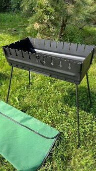 Gril na špízy(mangal)– skládací konstrukce, 2 velikosti