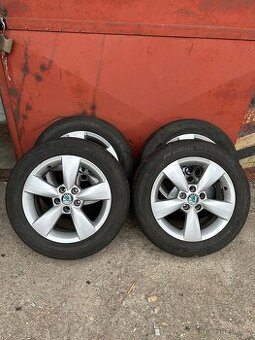 Originál kola Škoda 5x100 6J et38 Fabia, rapid, Kamiq