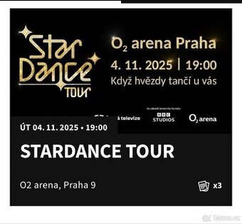 StarDance Tour Praha O2 3x