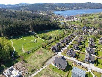 Stavební pozemek Lipno nad Vltavou se stavebním povolenim