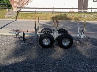 Vyvážečka za čtyřkolku/malotraktor s SPZ