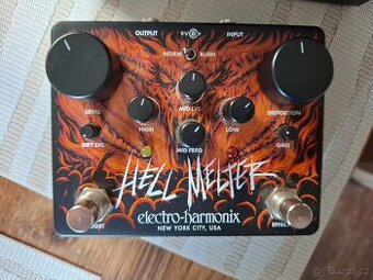 Distortion pedál EHX Hell Melter, nový