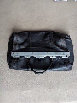 Lékařský kufřík černá kůže