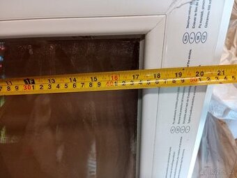 Balkonové dvoukřídlé dveře a okno