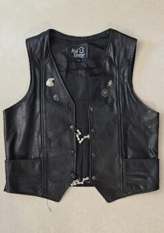 PÁNSKÁ KOŽENÁ VESTIČKA