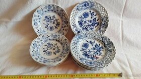 Prodám cibulák dezertní talíře I.Tř. staré značení