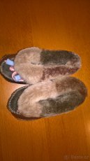 retro papuče 3x, Děts. papučky 2x, ponožky,důchodky,holínky - 1