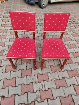 Židle rustikální masiv 2ks