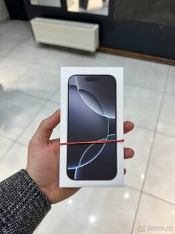 Iphone 16 pro 256 gb - NEROZBALENÝ V ZÁRUCE DO 2027