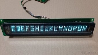 VFD displej Samsung 16LF01UA3 16 znaků, ovládání arduinem