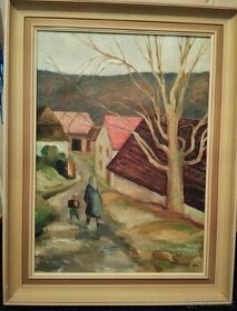 Obraz olej na plátně