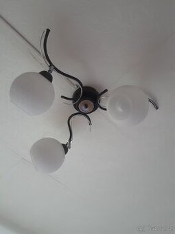 Stropní lampa + 2 stolní lampičky