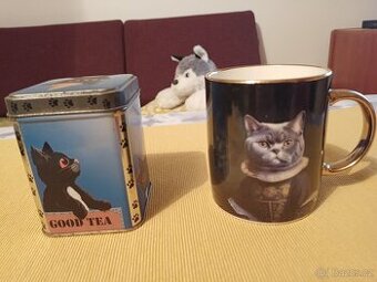 Hrníček a plechovka