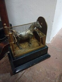 Plastika kone-bronz-19.století