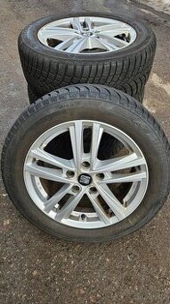 Originální ALU kola SEAT 16" 5x112 + Bridgestone 8