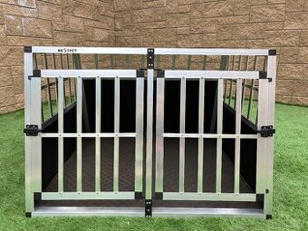 Double klec pro psa do auta vel. XL BESTPET