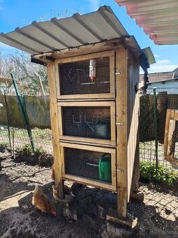 Prodej králíkárny 3 kotce - platí do smazání