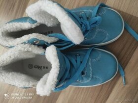 Dětské kotníkové boty na jaro nové