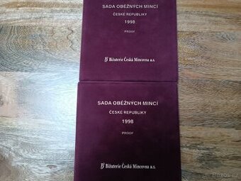 Sada oběžných mincí 1998 PROOF
