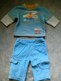 Dětská souprava - mikina a kalhoty, velikost 0-3 měsíce
