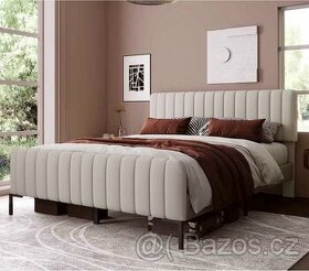 Nová manželská postel 160x200 čalouněná postel