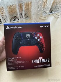 Playstation 5 ovladač Spiderman edice