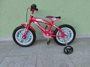 Dětské kolo Bike Car McQueen 14 vč balančních koleček