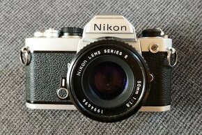 Nikon FM + MF 50/1.8 ais e