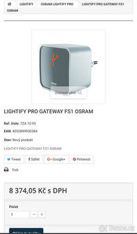 Osram lightify gateway