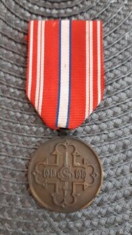 PAMĚTNÍ ODZNAK PRO DOBROVOLCE Z LET 1918 - 1919
