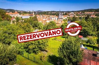 Prodej prostorné, zahrady s výhledem na historické centrum m